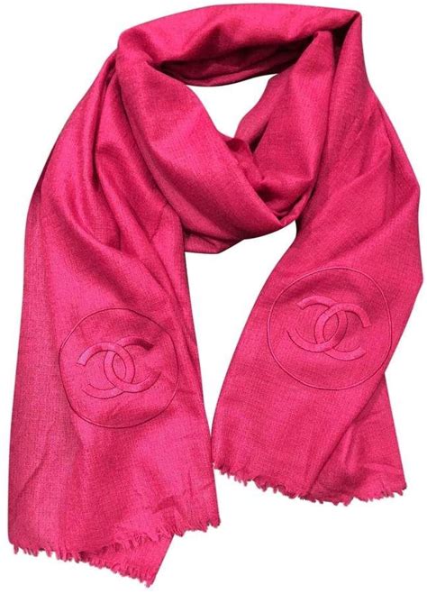 chanel scarf pink|Chanel scarf cashmere.